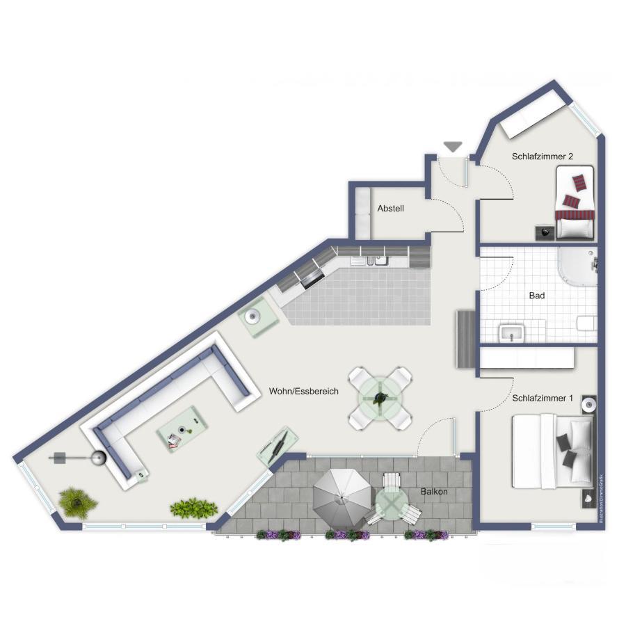 Atlantik Wohnung 108 Ostseebad Kühlungsborn المظهر الخارجي الصورة